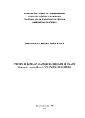 Quitosana: Uma Maravilha Natural para Aplicações Biomédicas e de Engenharia!